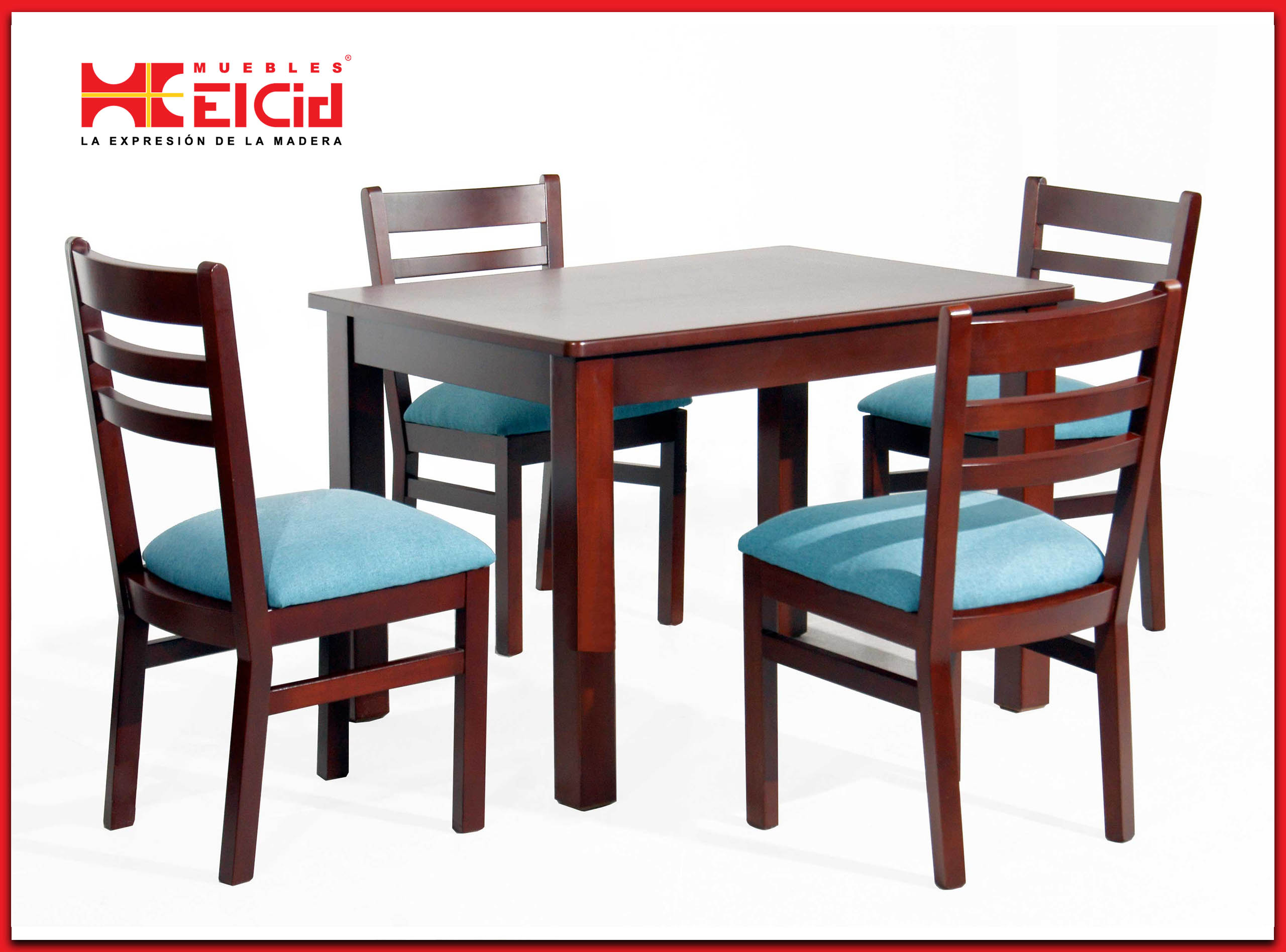 Comedor  Berlín 4 puestos + silleta Córcega